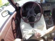 Slim blonde slut sells her car and fucked at the pawns