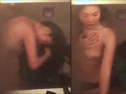 Asian caught masturbating in washroom