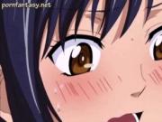 Hentai chick gets clit rubbed