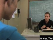 Sexy men Adrian Layton plays innocent when he's caught
