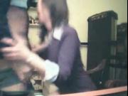 Daughter Sucking Her Dad on Home Video