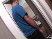 Amazing homosexual bro spying on his sleeping boyfriend