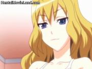 Busty sexy anime shemale gets her dick sucked by horny
