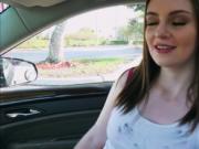Stranded slut Maya Kendricks fucks for a free ride