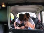 Female cab driver eats female cop in fake taxi