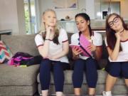The Exchange Student and The Sluts Get It On