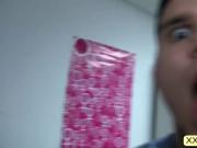 College sluts enjoy having lesbian threesome