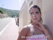 Big ass Latina bangs in public