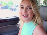 Horny Anastasia Knight flaunts perky tits for a ride