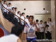 Azusa Ayano Asian milf gets a massive creampie 1 by Jap