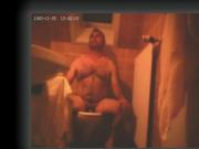 man bathroom spy