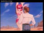 Redhead hentai sex slave gets snatch and boobs toyed