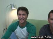 Gay cock Logan can only put up with doing oral for so l
