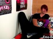 Gay sex Gorgeous, floppy-haired and with a pierced lip,