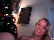 Aroused blond hot babe getting hammered rigid up her sm