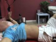 Twink movie of He tickles Jordan until he take take it