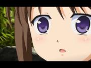 Shy hentai sweeties taking turns in getting fucked in t