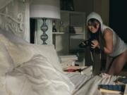 Adria tempts Gia with her pair of panties