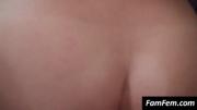 Teen babe gets bald twat fucked