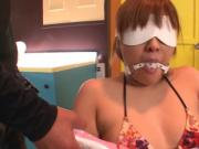 Amorous Asian blowjob