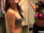 College babe goes crazy while are fucked in a party 4 b