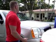 Teen teasing daddy hd Driving Lessons