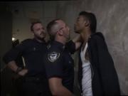 Gay cop touching movietures Suspect on the Run, Gets De