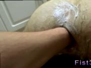 Gay hot kiss and sex movie first time Saline & a Fist
