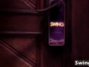 Awesome hardcore orgy with horny swingers in reality sh