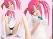 3d hentai pink hair girl HentaiNode.com