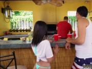 Teen girls try Holly Hendrix Has Some Fun With Her Dad'