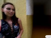 Sexy and beautiful babe Aidra Fox makes a public sex