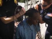 Blonde and dolly golden interracial Black artistry deni