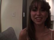 Sultry teen blows and rides