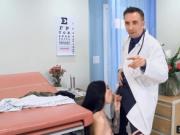 Small tits babe pounded by the doctor