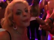 Cute honeys give oral pleasure and enjoy shagging and f