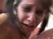 Gorgeous ebony couple gets drunk and fuck on sofa 11 by