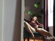 Caught my Sister Masturbating at Home - JustFuckHer.com
