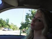 Hitchhiking teen blonde girl Staci Carr fucked by stran