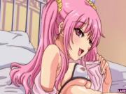 Hentai teen gets her wet pussy toyed and fucked