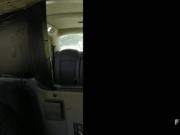 British redhead student fucks in taxi
