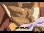 Excited shy hentai doll jumping masters cock in hospita