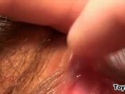 Hairy Asian Pussy Very Close Up