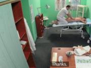 Doctor licks and fucks nurse