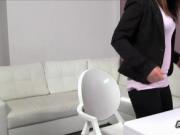 Petite amateur fucking on casting