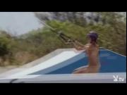 Naked Wakeboard Babes!