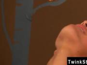 Gay clip of Kicking off with some spear sucking to get