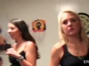 College babes in mood to suck some hard dicks