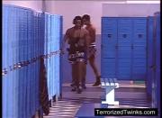 Lockerroom twink fucking