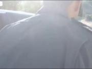 Strip search turns to hardcore fucking